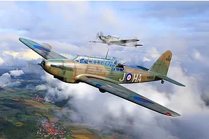 Trumpeter 1/48 Fairey Battle Mk1 Light Bomber Scaled Plastic Model Kit image 108525