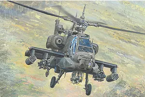 Trumpeter 1/35 Apache AH-64A (Late) Helicopter Scaled Plastic Model Kit image 108534