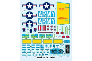 Trumpeter 1/35 Bell UH-1B Huey Iroquois Helicopter Scaled Plastic Model Kit image 108556