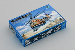 Trumpeter 1/48 Mi-24A Hind-B Gunship Helicopter Scaled Plastic Model Kit image 108562