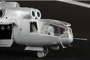 Trumpeter 1/48 Mi-24A Hind-B Gunship Helicopter Scaled Plastic Model Kit image 108564