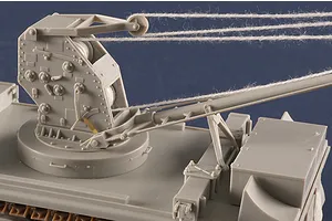 Trumpeter 1/35 Schwerer Zugkraftwagen 18t Half Track with 6t Billstein-Crane Sd.Kfz.9/1 Scaled Plastic Model Kit image 108590