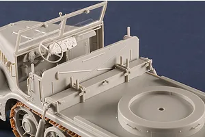 Trumpeter 1/35 Schwerer Zugkraftwagen 18t Half Track with 6t Billstein-Crane Sd.Kfz.9/1 Scaled Plastic Model Kit image 108591