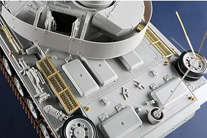 Trumpeter 1/16 Pz.Kpfw.III Ausf.J Panzer Medium Tank Scaled Plastic Model Kit image 108598