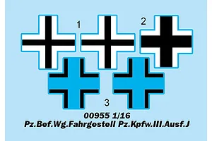 Trumpeter 1/16 Pz.Kpfw.III Ausf.J Panzer Medium Tank Scaled Plastic Model Kit image 108605