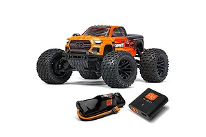 ARRMA GRANITE 4X2 Boost Mega RC Monster Truck Electric 2WD 1/10 Scale RTR - Orange image 108649