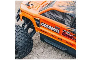 ARRMA GRANITE 4X2 Boost Mega RC Monster Truck Electric 2WD 1/10 Scale RTR - Orange image 108651