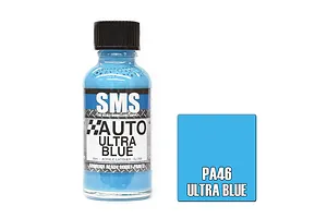 Scale Modellers Supply Auto Colour Ultra Blue Paint 30ml image 108665