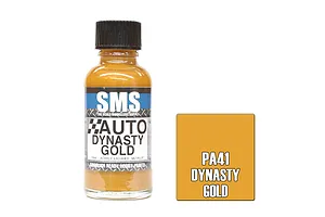 Scale Modellers Supply Auto Colour Dynasty Gold Paint 30ml