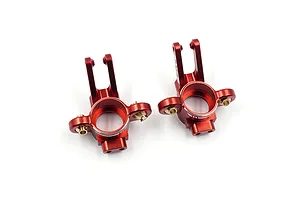 Yeah Racing Aluminium Steering Hubs 2Pcs - Red image 108711