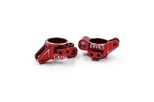 Yeah Racing Aluminium Rear Hubs 2Pcs - Red image 108716