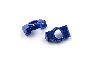 Yeah Racing Aluminium Front Hub Carriers (C-Hubs) 2Pcs - Dark Blue