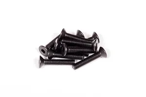 Axial 3x16mm Fine Thread Countersunk Head Screws 10Pcs
