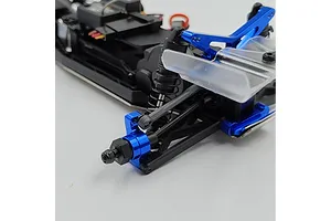 Yeah Racing Aluminium Front and Rear Suspension Mount Set - Black image 3