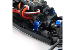 Yeah Racing Aluminium Servo Mount - Dark Blue image 4
