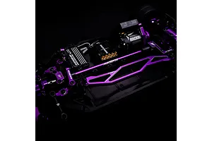 Yeah Racing Aluminium Conversion Kit - Magenta image 108817