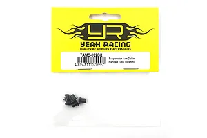 Yeah Racing Delrin 3x4mm Suspension Arm Flanged Washers - Black image 3