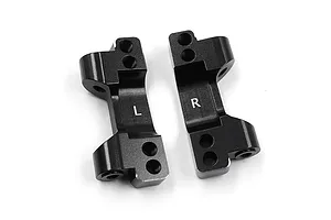 Yeah Racing Aluminium Rear Lower Suspension Arm Mounts 2Pcs - Black