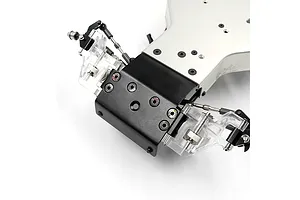 Yeah Racing Aluminium Front Bumper Skid Plate - Gold image 2