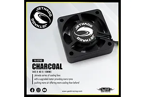 Yeah Racing 40x40x10mm Charcoal 400 Super High Speed Cooling Fan image 108870