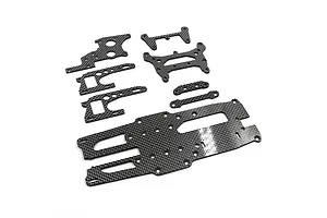 Yeah Racing Graphite Chassis Upgrade Set