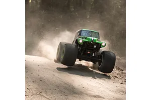 Losi LMT Grave Digger Edition RC Monster Truck Electric Brushless 4WD 1/8 Scale RTR - Green image 109238