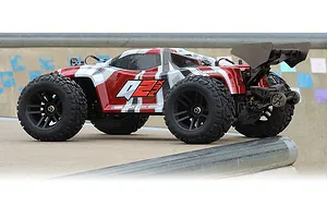 Maverick Quantum2 XT Flux RC Stadium Truck Electric Brushless 4WD 1/10 Scale RTR - Red image 109445