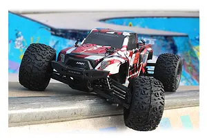 Maverick Quantum2 MT Flux RC Stadium Truck Electric Brushless 4WD 1/10 Scale RTR - Red image 109463