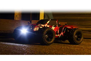 Maverick Quantum2 MT Flux RC Stadium Truck Electric Brushless 4WD 1/10 Scale RTR - Red image 109465