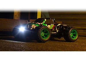 Maverick Quantum2 MT Flux RC Stadium Truck Electric Brushless 4WD 1/10 Scale RTR - Green image 109471