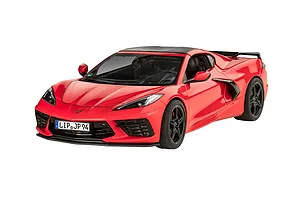 Revell 1/25 Corvette C8 Coupe Scaled Plastic Model Kit image 109491