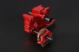 Rovan 1/5 Baja Red Aluminium Gear Differential Transmission Assembly image 109566