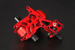 Rovan 1/5 Baja Red Aluminium Gear Differential Transmission Assembly image 109567