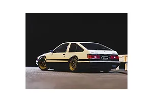 Kyosho Fazer D2 Toyota AE86 Sprinter Trueno RC Drift Car Electric RWD 1/10 Scale RTR - White image 109764