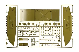 Italeri 1/35 LVT-4 Water Buffalo LVT Tracked Vehicle Scaled Plastic Model image 109811
