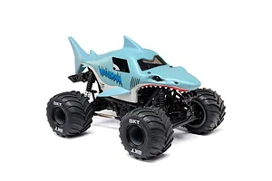 Losi Mini LMT Megalodon Monster Jam RC Monster Truck Electric 4WD 1/18 Scale RTR image 109931