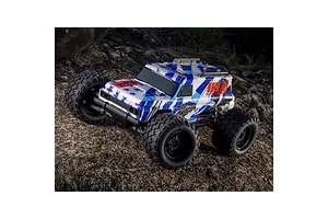 Kyosho Mad Wagon VE RC Monster Truck Electric Brushless 4WD 1/10 Scale RTR - Blue/White image 110123