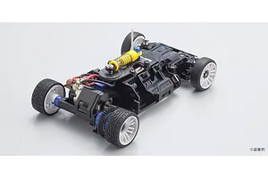 Kyosho Mini-Z Mercedes-AMG GT3 Nurburgring 2018 RC Car Electric RWD RTR - Team Black Falcon No.5 image 110307