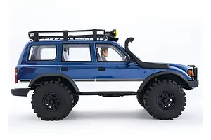 FMS Toyota Land Cruiser 80 Pro RC Rock Crawler Electric Brushless 4WD 1/10 Scale RTR - Blue image 110315