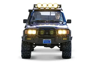 FMS Toyota Land Cruiser 80 Pro RC Rock Crawler Electric Brushless 4WD 1/10 Scale RTR - Blue image 110316