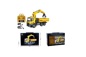 Huina Timber Truck with Grabber RC Construction Vehicle 4WD 1/14 Scale RTR image 110359