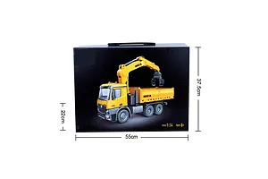 Huina Timber Truck with Grabber RC Construction Vehicle 4WD 1/14 Scale RTR image 110362