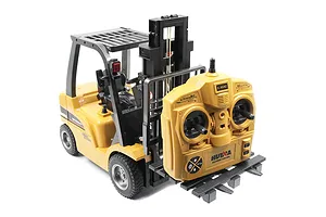 Huina Forklift with Sound and LED Lights RC Construction Vehicle Electric 2WD 1/10 Scale RTR image 110397