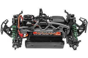 HPI Savage XS Flux Vaughn Gittin Jr Signature Edition RC Monster Truck Electric Brushless 4WD 1/12 Scale RTR - Silver/Green image 110533