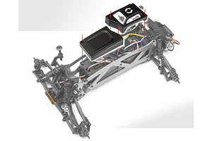 HPI Jumpshot MT V2.0 RC Monster Truck Electric 2WD 1/10 Scale RTR - Blue/Red image 110566