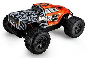 HPI Savage XS Flux RC Monster Truck Electric Brushless 4WD 1/12 Scale RTR - Orange image 110606