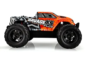 HPI Savage XS Flux RC Monster Truck Electric Brushless 4WD 1/12 Scale RTR - Orange image 110608