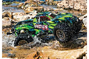 Traxxas Hoss 4x4 VXL RC Monster Truck Electric Brushless 4WD 1/10 Scale RTR image 110684