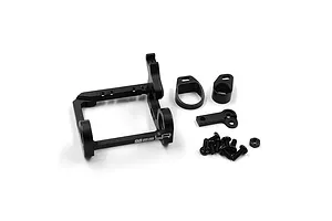 Yeah Racing Aluminium 98mm LCG Motor Mount - Black