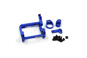 Yeah Racing Aluminium 98mm LCG Motor Mount - Dark Blue